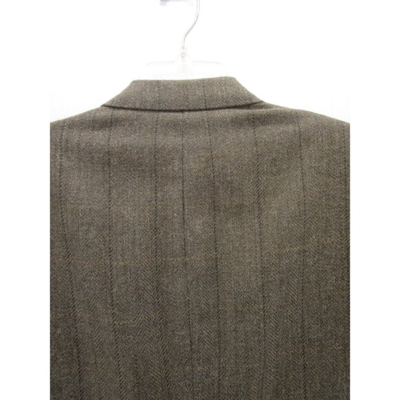 VINTAGE Karl Lagerfeld Sport Coat 42 Alpaca Silk Blazer Jacket USA - Picture 9 of 13